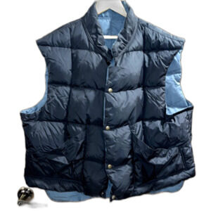 Vintage★COMFY Goose Down Vest USA リバーシブル Comfy Down Vest - Etsy
